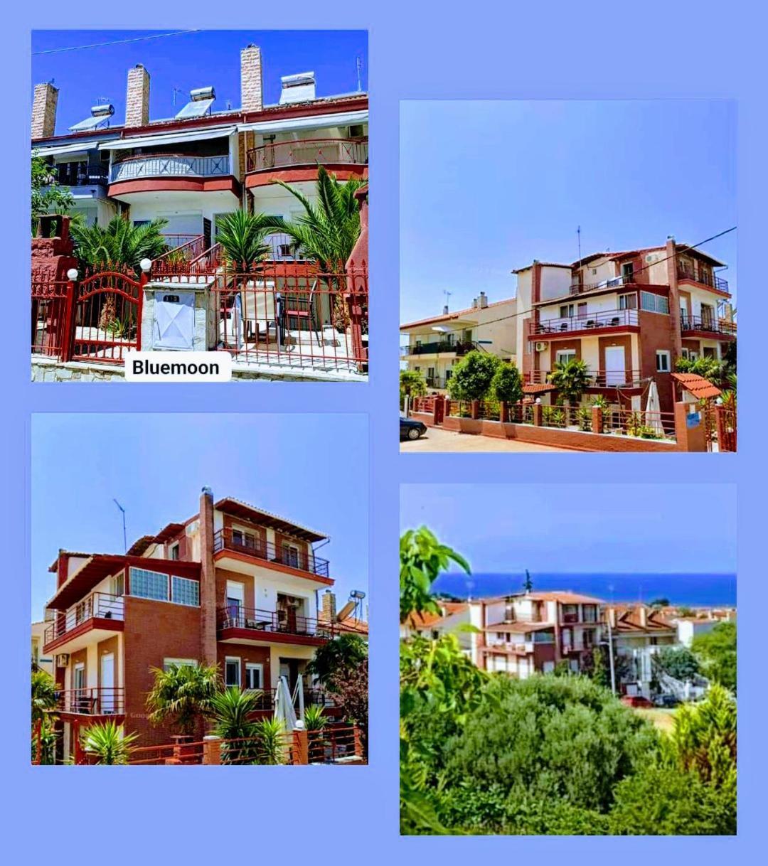 Blue Moon Accommodation Неа Миханиона Екстериор снимка